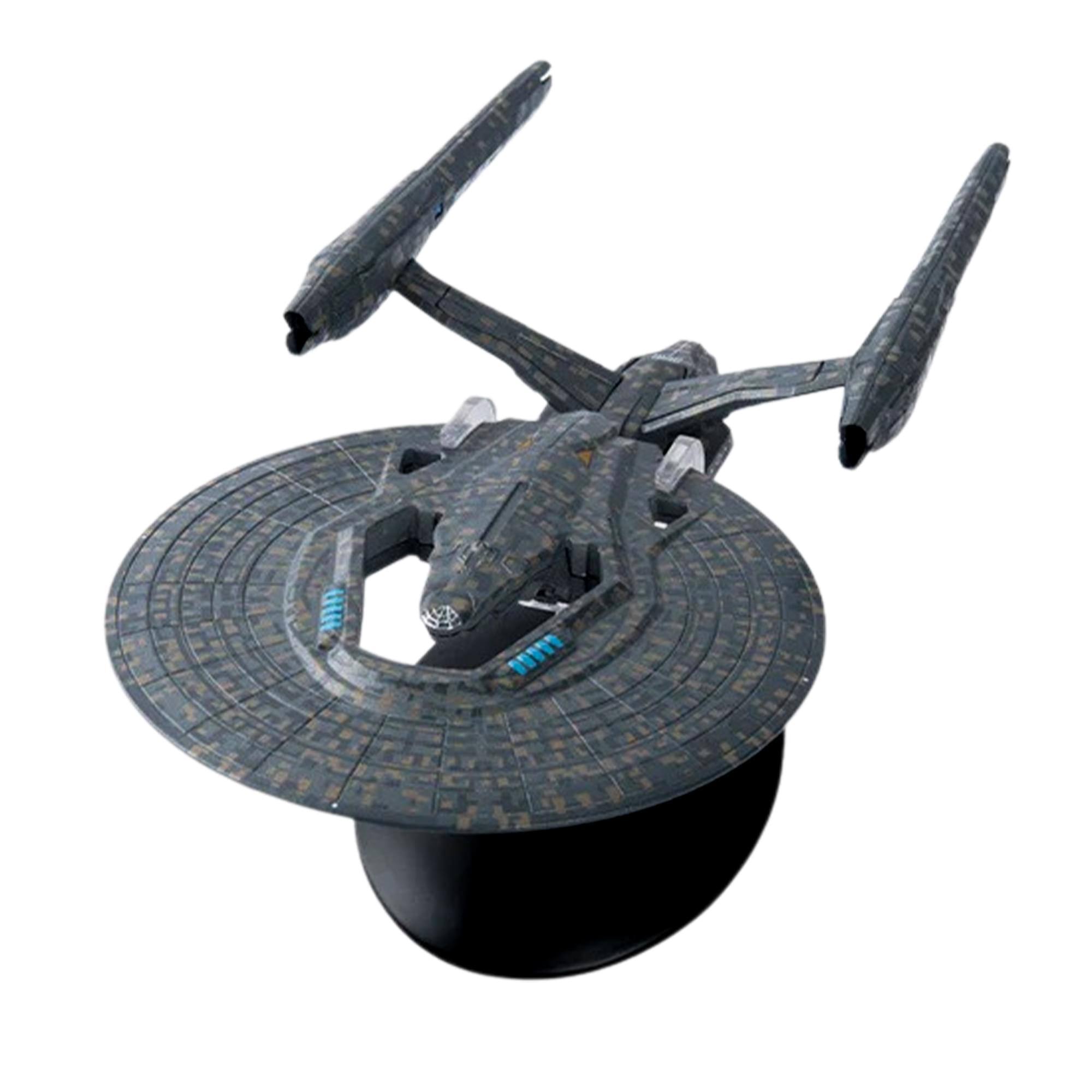 Alt View 3. Eaglemoss - Eaglemoss Star Trek StarShip Replica | USS Vengeance - Grey.