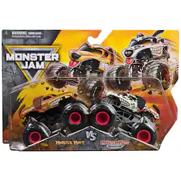 Monster Jam - Series 42 Monster Mutt vs. Dalmatian 1:64 Die-Cast 2025 Monster Truck, Kids Toys for Boys & Girls Ages 3+ - Brown & White