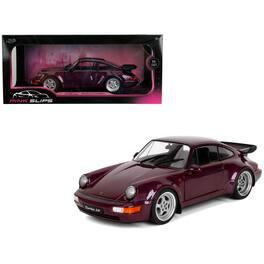 Porsche 911 3.6 Turbo Purple Metallic "Pink Slips" Series 1/18 Diecast Model Car by Jada