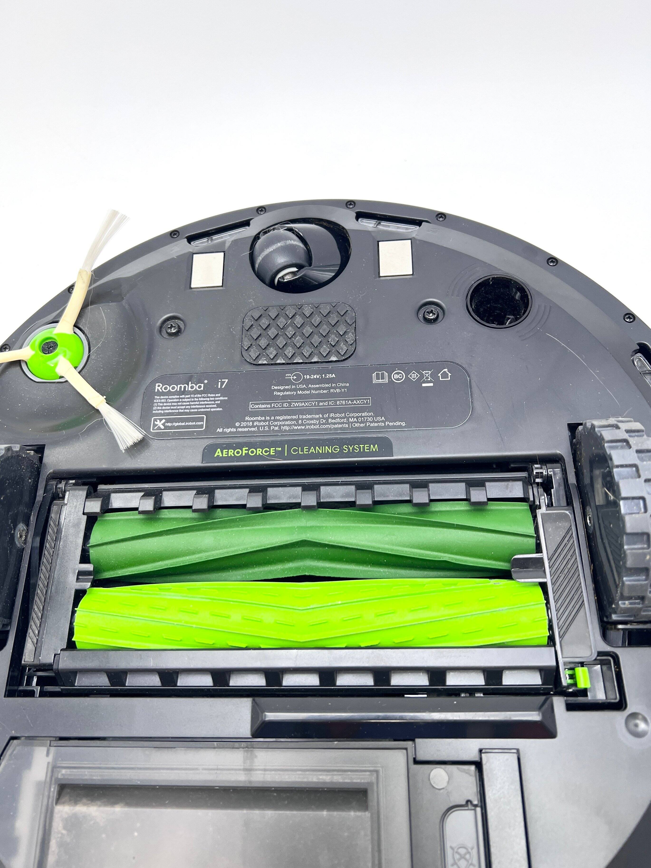 - Roomba i7 Dengias
- A1ETSORE
- cmna numsan nV1
- Ragulatry
- C 878S-ANCYI nC C ICT anal Contame trademark o mt Corsoration Roomba
- registored MA 1730 UNA Coxporation 1 Crceby de Dedfona x - A
- 2018
- Other ers Pending
- Ve au PE Mtpohwww robot.com/jatante
- ages
- AEROFORCE CLEANING SYSTEM