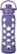Angle Zoom. Lifefactory - 22-Oz. Water Bottle - Royal Purple.