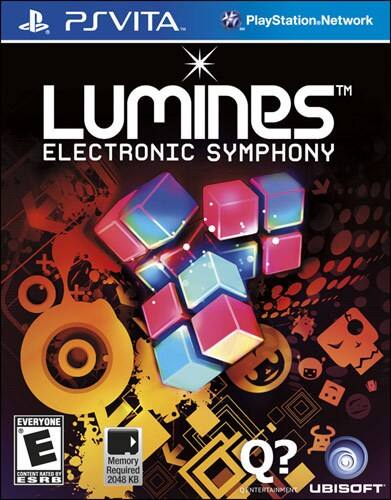 Front Standard. Lumines Electronic Symphony - PS Vita.