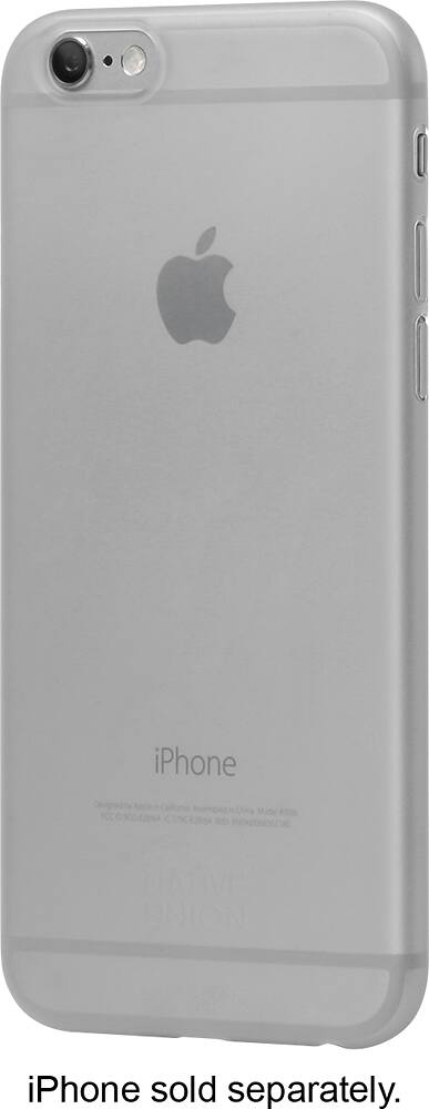 Front. Native Union - CLIC Air Case for Apple® iPhone® 6 and 6s - Clear.