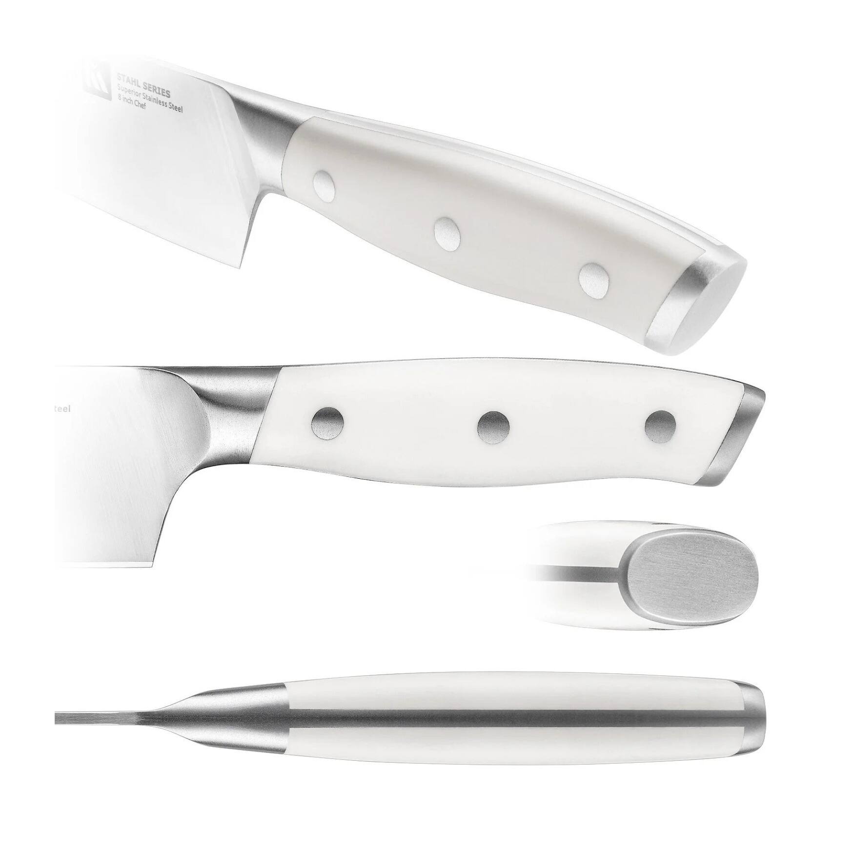 STAHLS Superior SERIES 8 inch Chef Stainless Steel
