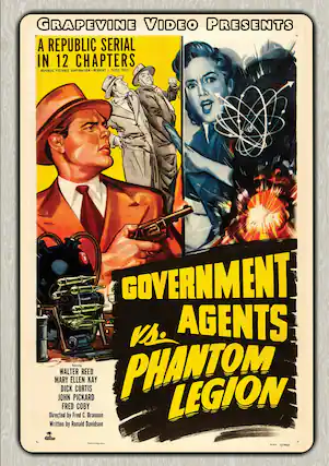 Front. Government Agents vs. Phantom Legion - DVD.