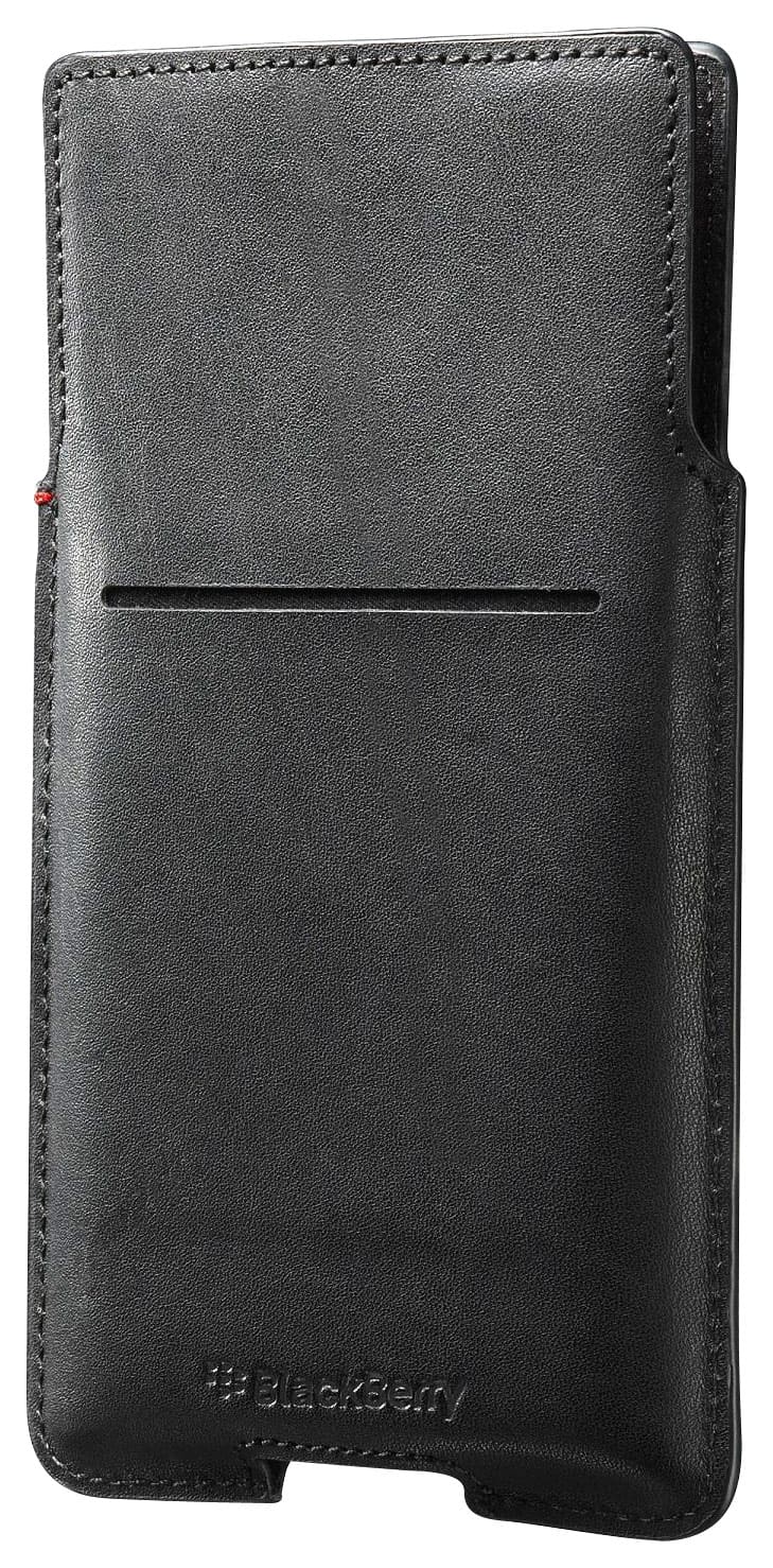 Front. BlackBerry - Pocket Case for BlackBerry Priv Cell Phones - Black.