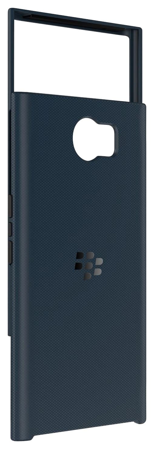 Front. BlackBerry - Slide-Out Hard Shell Case for BlackBerry Priv Cell Phones - Lagoon Blue.