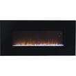 Flamelux - Paris 41" Wide Firebox - Black - Larger Front