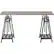 Front. Homestar - Multifunctional Desk - Reclaimed Wood.
