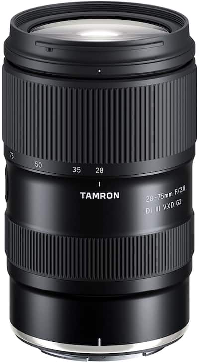 Tamron 28 75mm F/2.8 Di III VXD G2 Standard Zoom Lens for Nikon Z Tamron 28 75mm F/2.8 Di III VXD G2 Standard Zoom Lens for Nikon Z