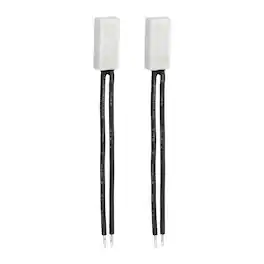 Unique Bargains - 2pcs KSD9700 Thermostat 95C Normally Close N.C Temperature Switch 250V 10A Thermal Protector Ceramics - Black