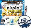 Front Detail. Nikoli's Pencil Puzzle — PRE-OWNED - Nintendo 3DS.
