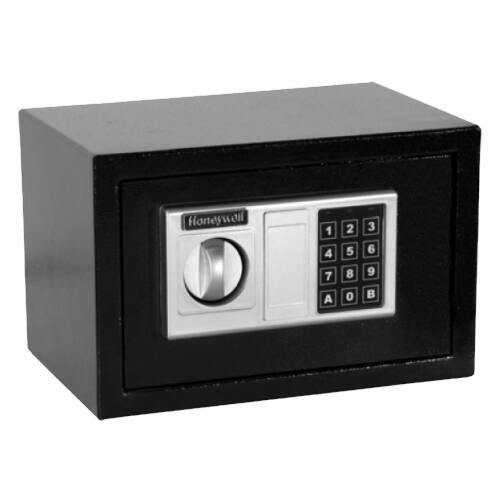 Angle. Honeywell - 0.31 Cu. Ft.  Security Safe with Digital Lock.