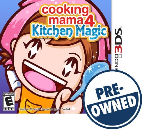  Cooking Mama 4: Kitchen Magic — PRE-OWNED - Nintendo 3DS