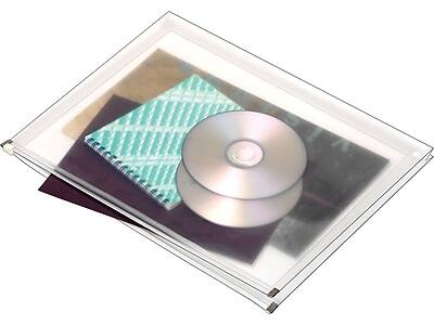 Alt View 1. Pendaflex -  Zip Document Envelopes, 10" x 13", Clear, 5/Pack  - Clear.