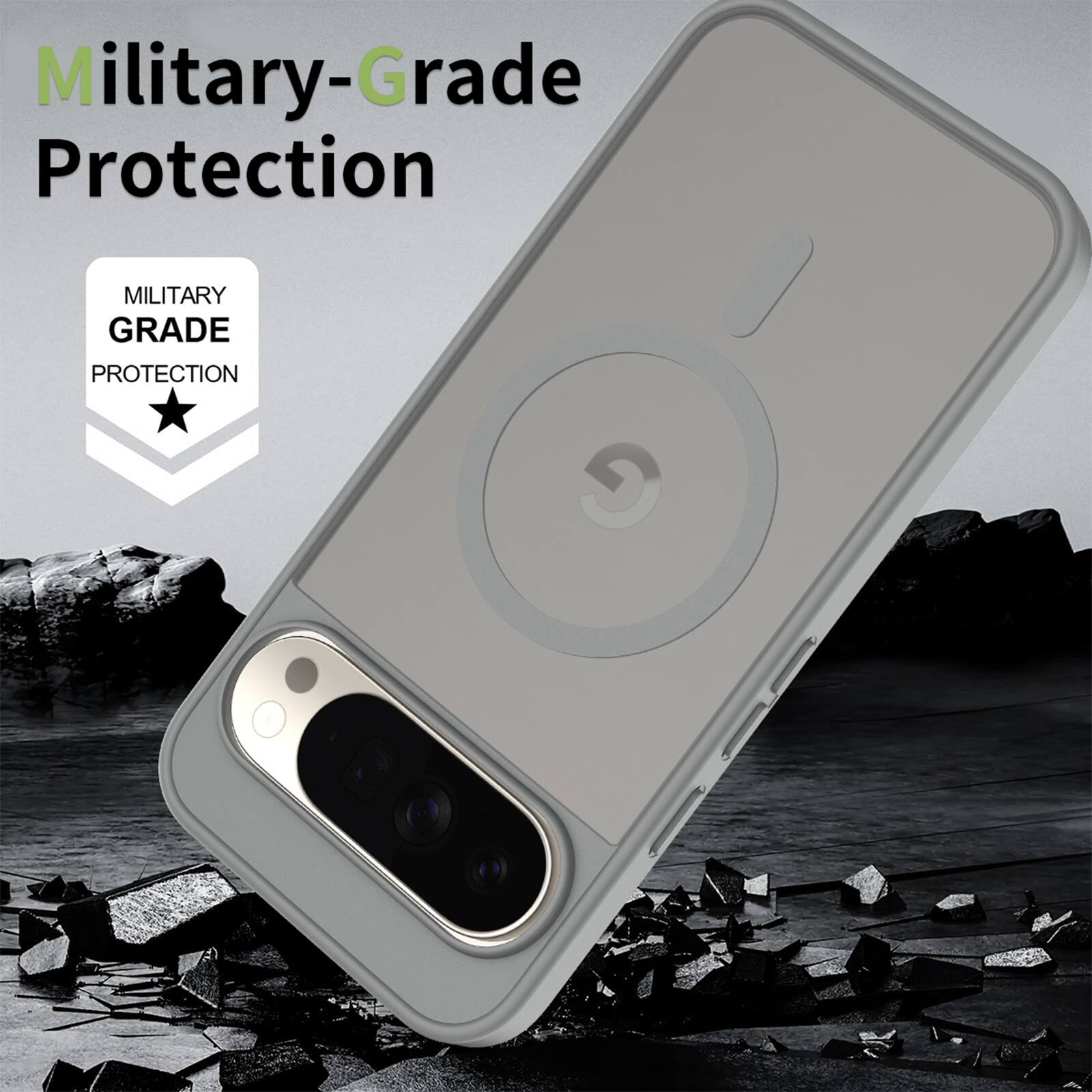 Military-Grade Protection  
MILITARY GRADE PROTECTION