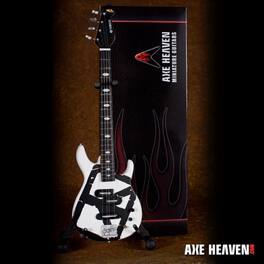 Chickenfoot - Axe Heaven Michael Anthony Chickenfoot White Mini Bass Guitar MA-327 - Collectibles - Multicolor