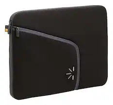 Front. Case Logic - Laptop Sleeve for 16" Laptop - Black.