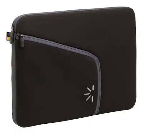 Front. Case Logic - Laptop Sleeve for 16" Laptop - Black.