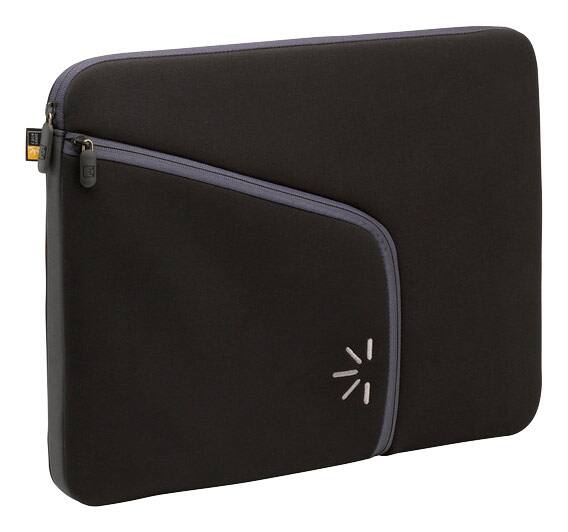 Front. Case Logic - Laptop Sleeve for 16" Laptop - Black.