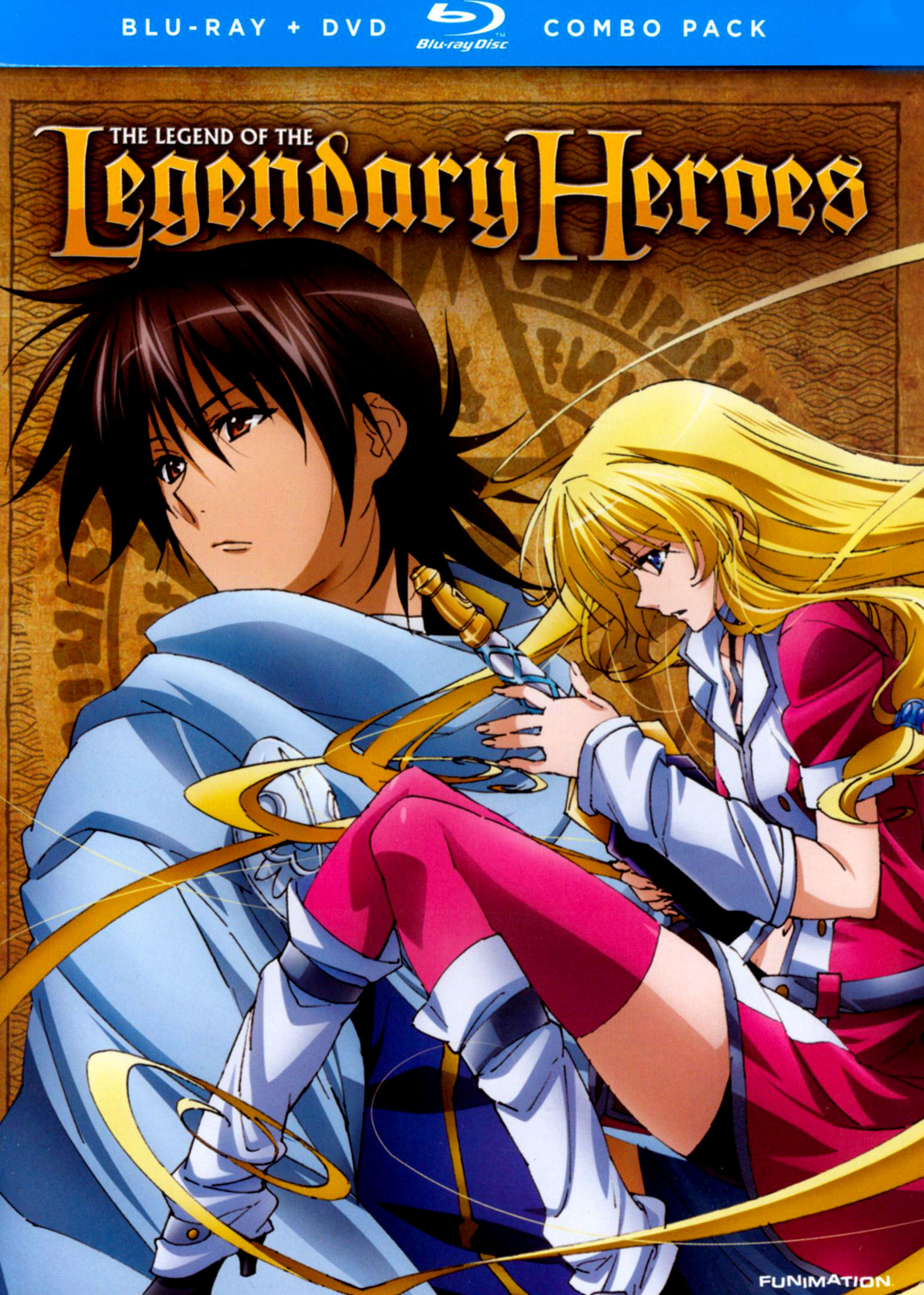 Best Buy: The Legend of the Legendary Heroes: Part 1 [Limited Edition] [4  Discs] [Blu-ray/DVD]