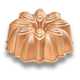 NutriChef - 9-Inch Cake Pan, Cast Aluminum, Nonstick, Bloom Flower Design for Uniform Baking, Easy to Clean (NCBUTP78)