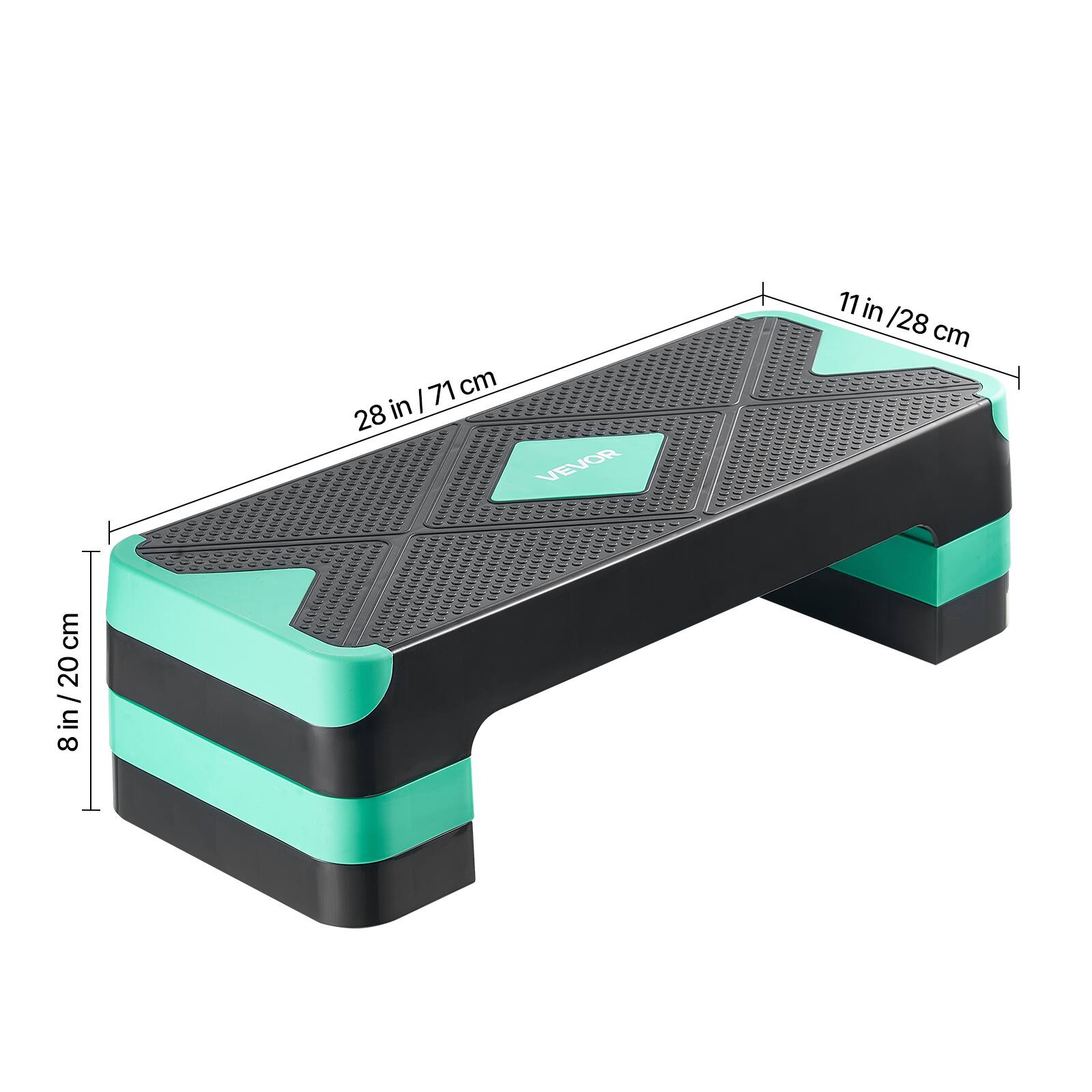 28 in / 71 cm  
11 in / 28 cm  
8 in / 20 cm