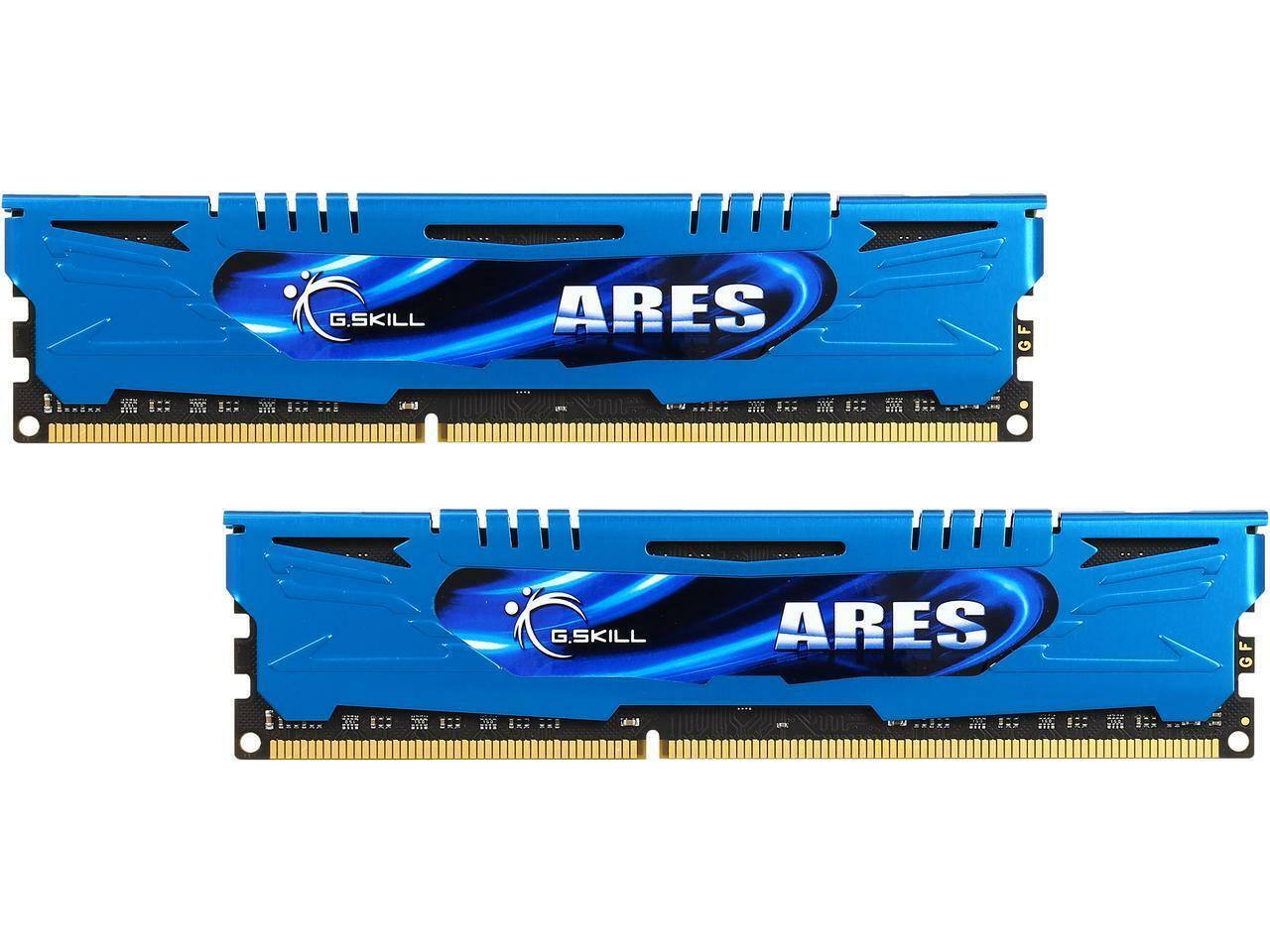 G.SKILL Ares 16GB (2x8GB) DDR3 1600MHz Low Profile RAM Blue - Best Buy
