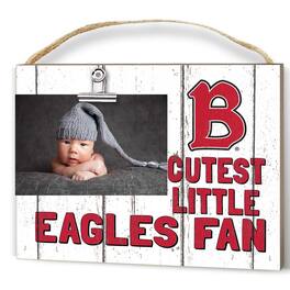 Jardine - Benedictine Eagles 8'' x 10'' Cutest Little Weathered Logo Clip Photo Frame - White