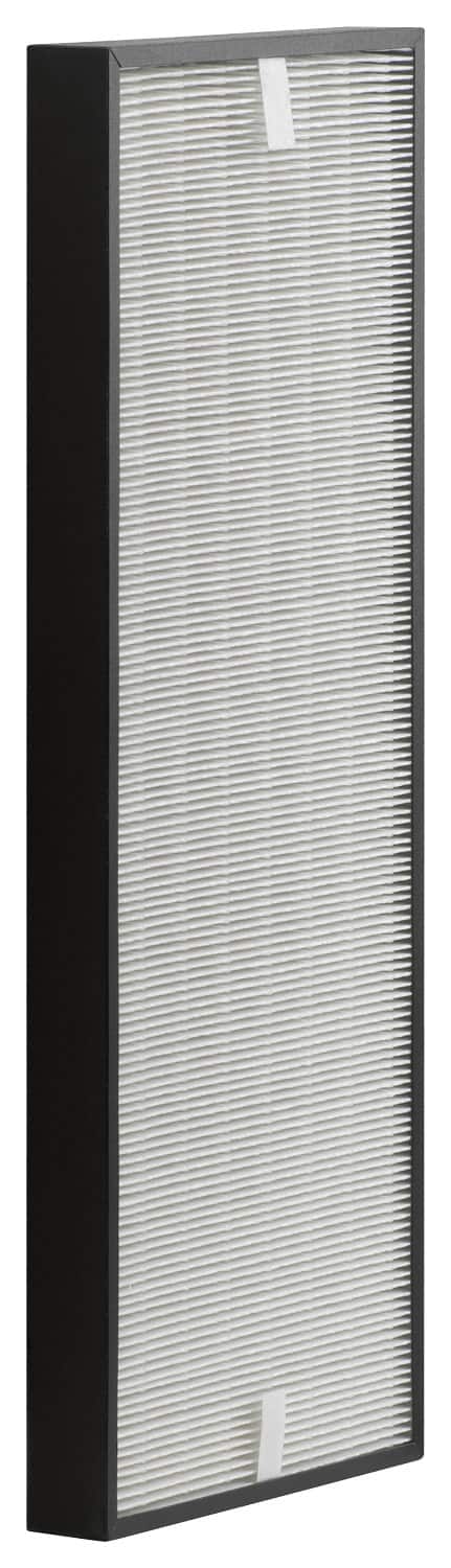 Rowenta - Intense Pure Air Mid-Size HEPA Filter - White/Black - Larger Front