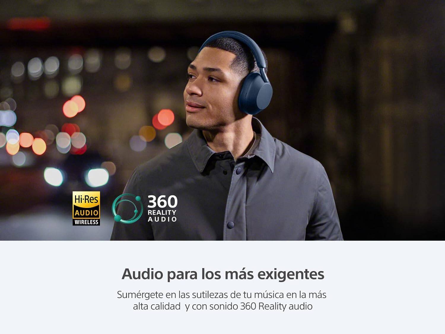 Hi-Res AUDIO WIRELESS  
360 REALITY AUDIO  

Audio para los más exigentes  
Sumérgete en las sutilezas de tu música en la más alta calidad y con sonido 360 Reality audio