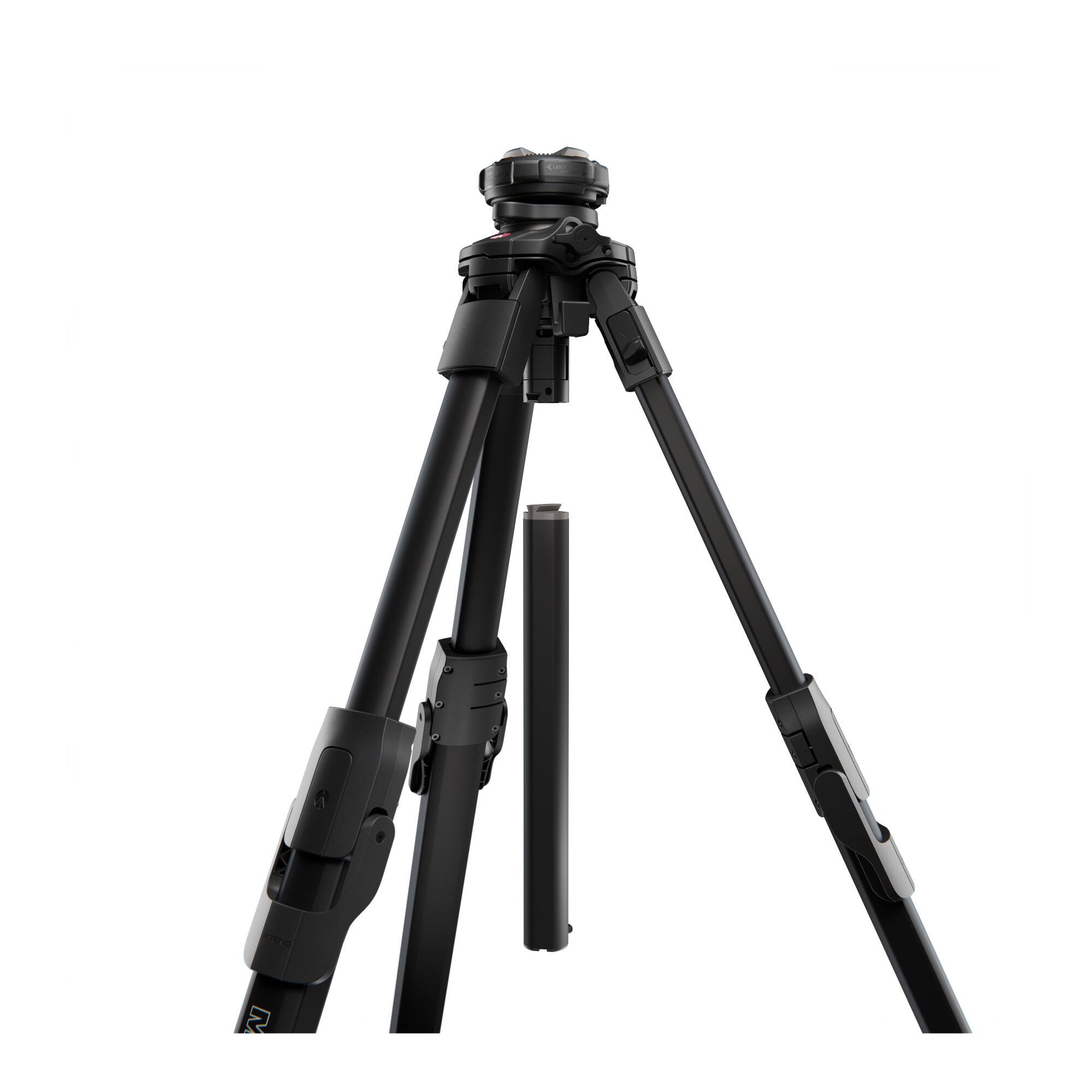 Left. Manfrotto - Manfrotto Mtonea One Aluminum Tripod with Q90 Mechanism (Black).
