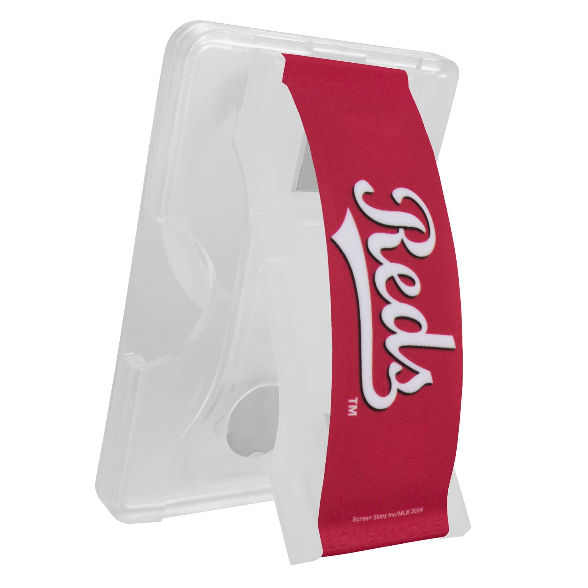 Screen Skinz - Cincinnati Reds MagSafe Wallet Phone Grip - Multicolor