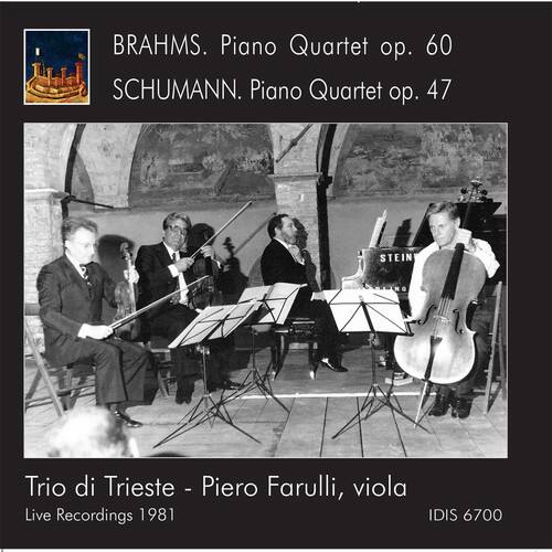 Brahms / Schumann / Zanettovich / Farulli - Piano Quartets   - COMPACT DISCS [CD] price history on PriceWatchPro