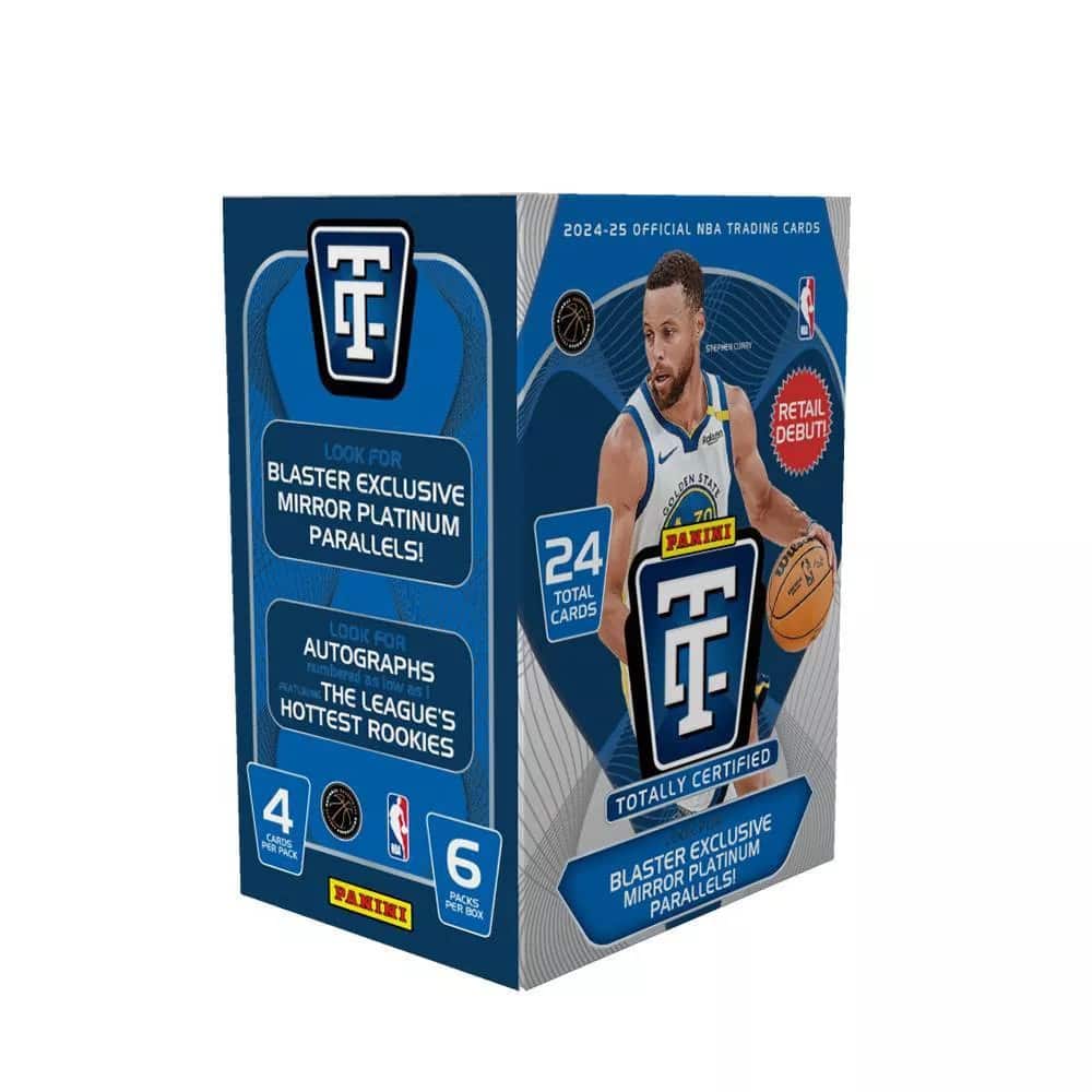 Panini - 2024-25 NBA Basketball Totally Certified Blaster Box (Exclusive) price history on PriceWatchPro