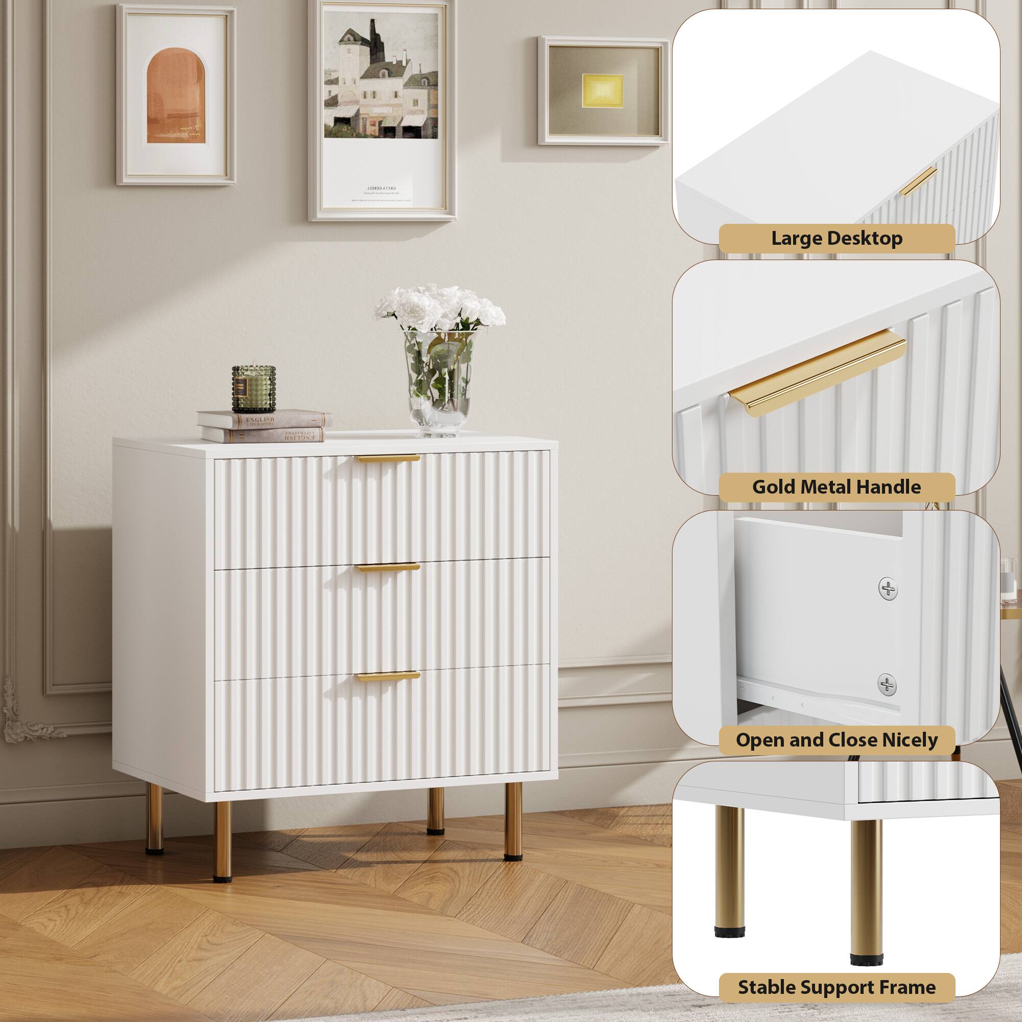 - Large Desktop
- Gold Metal Handle
- Open and Close Nicely
- Stable Support Frame