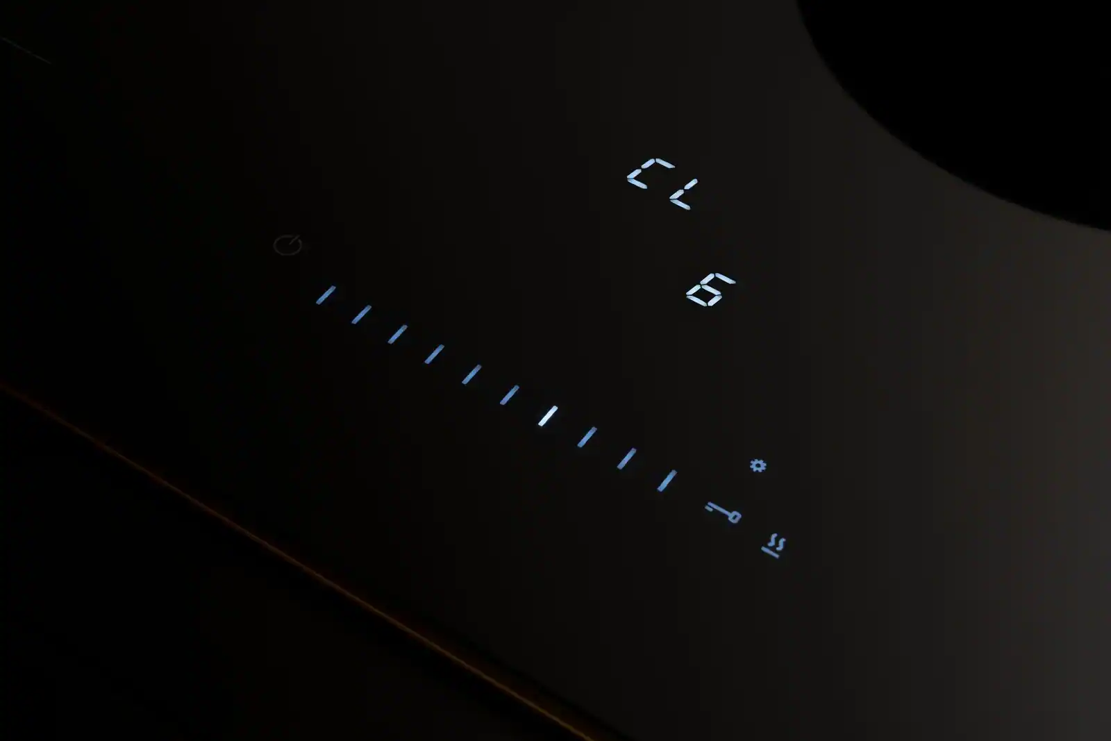 Angle. Bertazzoni - 36" Bertazzoni 5-Element Built-In Electric Induction Cooktop - Black Glass - Black Glass.