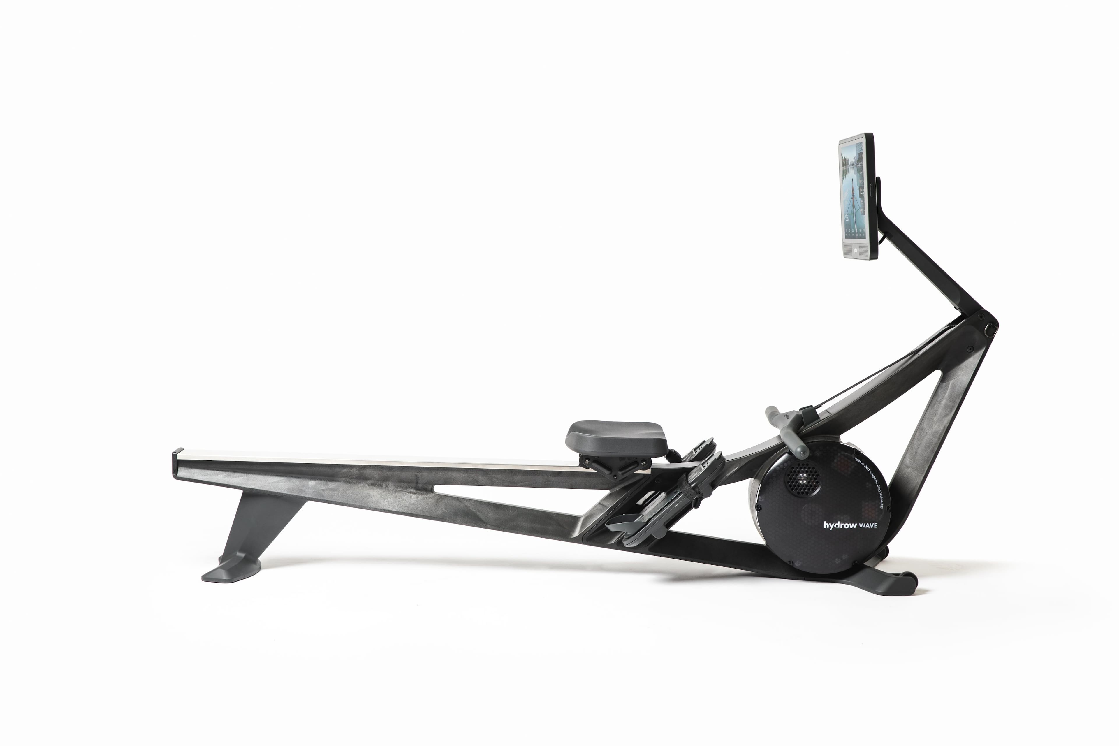 Left. Hydrow - Wave Rowing Machine - Black.