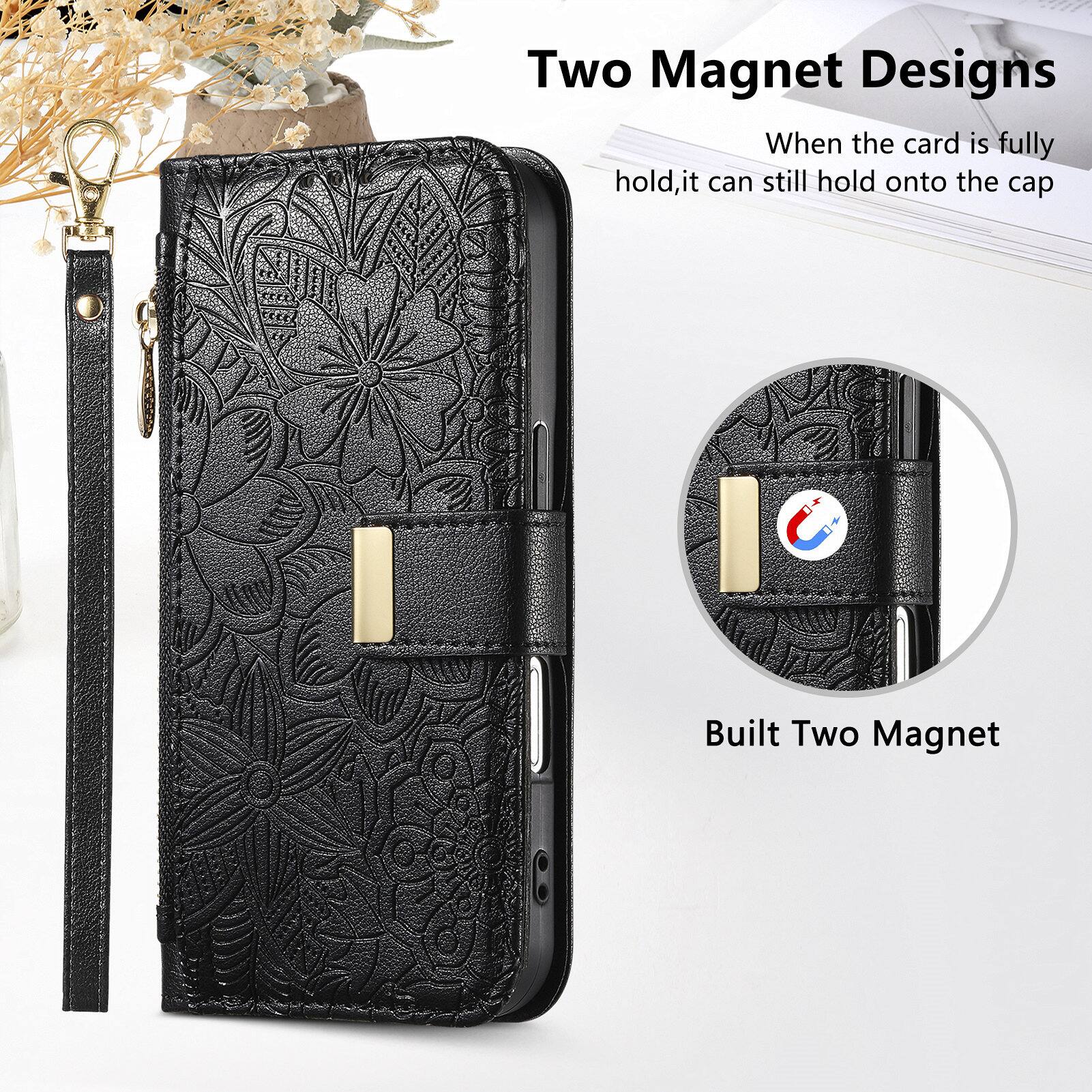Two Magnet Designs  
When the card is fully hold, it can still hold onto the cap  
Built Two Magnet