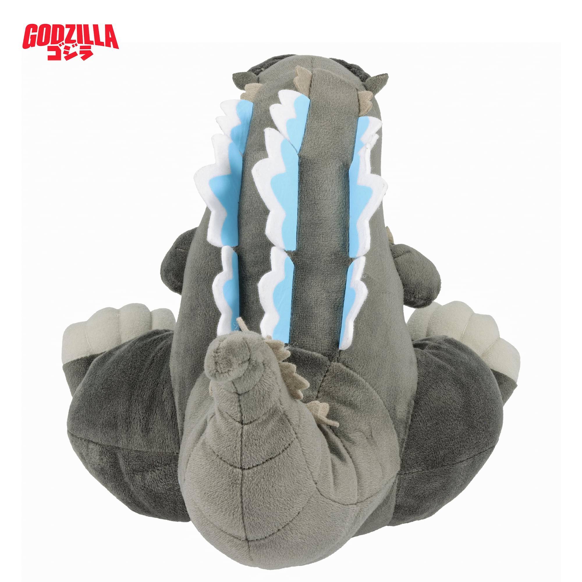 Alt View 10. Quantum Mechanix - Godzilla 9 Inch Zippermouth Plush | Atomic Breath Godzilla - Brown.