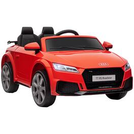Aosom - 6V Kids Electric Ride On Car, Licensed Audi TT RS with Suspension System and Remote Control, Horn, 5 Songs, Lights