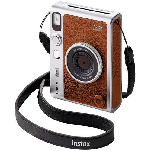 Fujifilm Instax Mini EVO Hybrid Instant Camera with Micro SD to SD