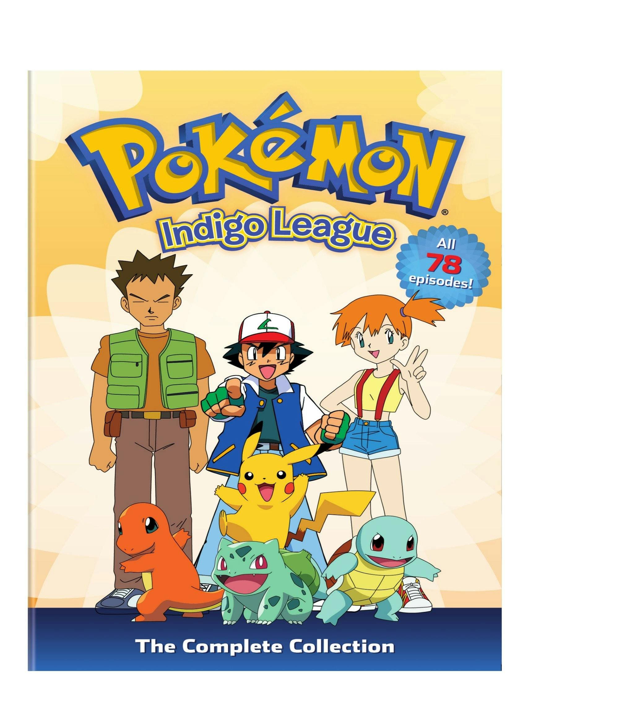 Front. Pokémon - Indigo League: Season 1 - The Complete Collection (Box Set) [DVD].