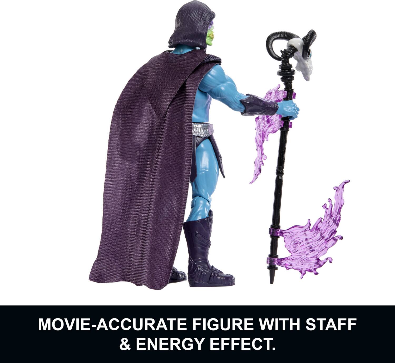 MOVIE-ACCURATE FIGURE WITH STAFF & ENERGY EFFECT.