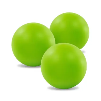 Front. Barrington - Barrington Billiards Roll and Score Arcade Game Replacement Balls (3 Pack) - Green.