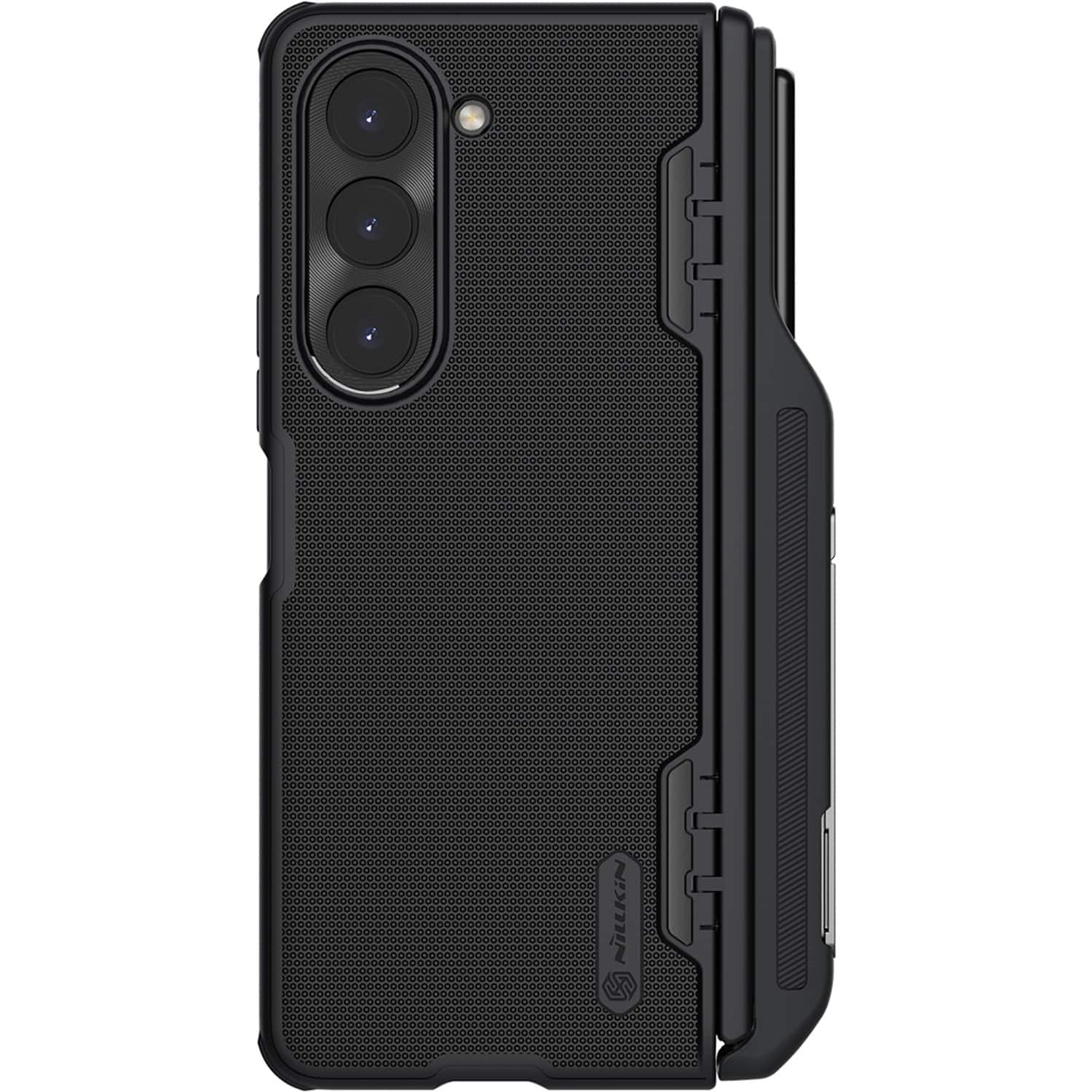 Alt View 12. SaharaCase - GRIP Series with Kickstand and Stylus Compatibility Case for Samsung Galaxy Z Fold5 - Black.