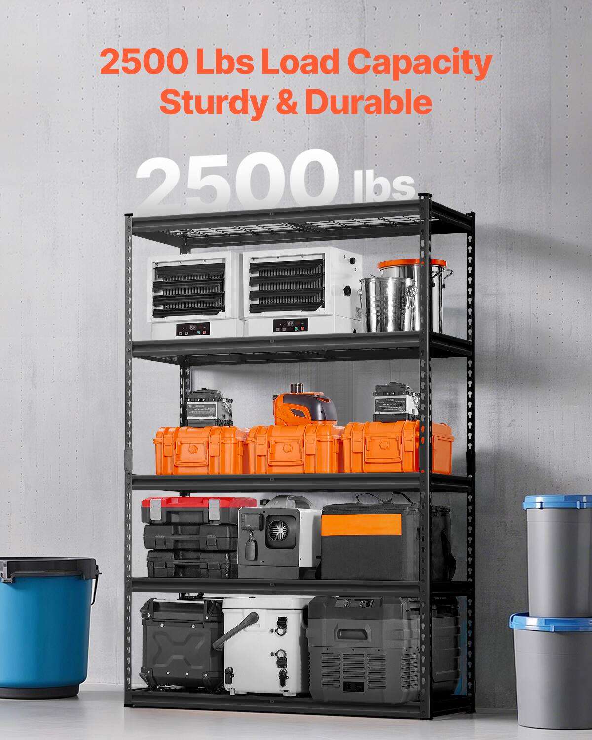 2500 Lbs Load Capacity, Sturdy & Durable, 2500 lbs