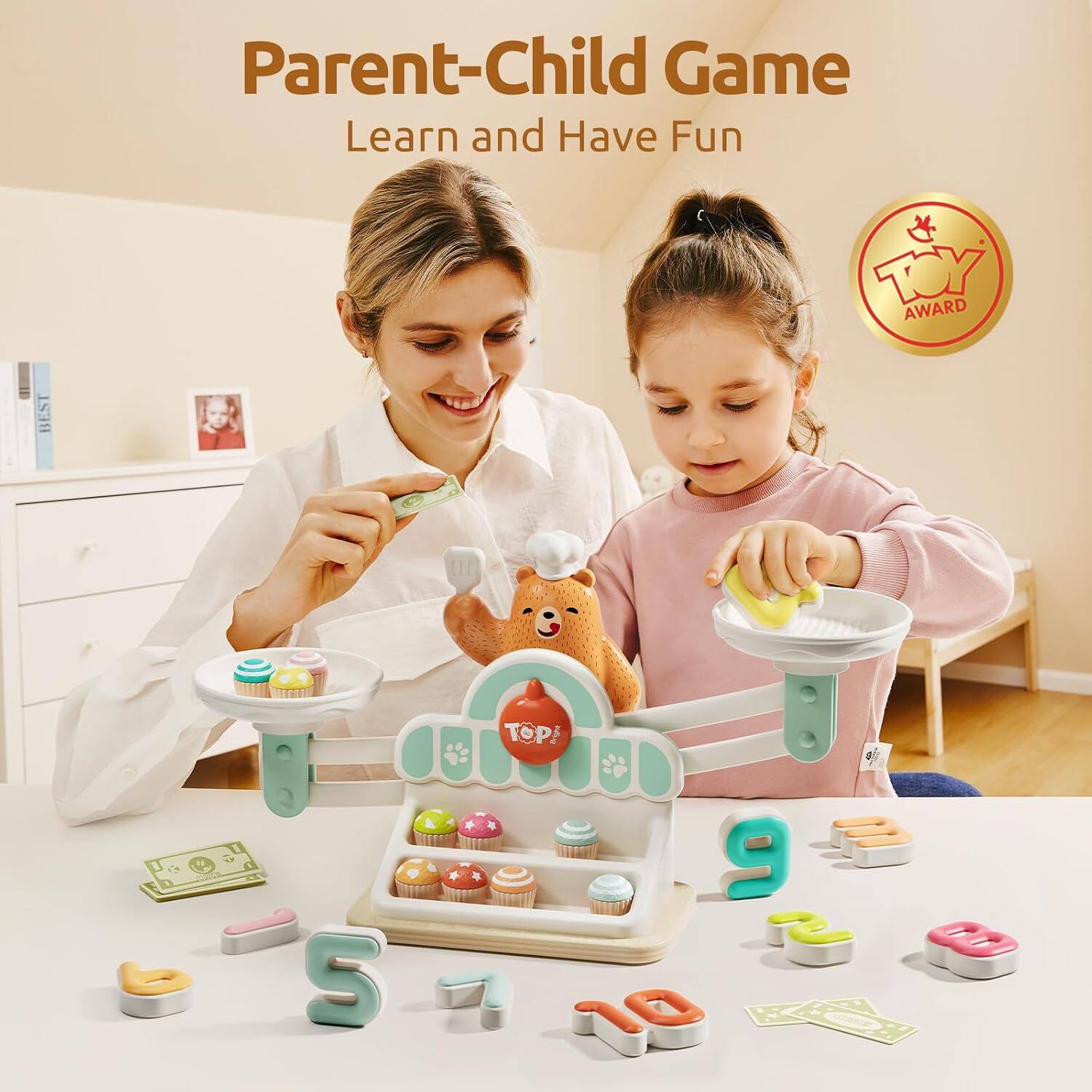 Parent-Child Game  
Learn and Have Fun  

TOY AWARD BEST  

TOP 5