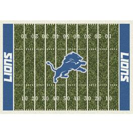 Imperial - Detroit Lions 5'4'' x 7'8'' Home Field Rug - Green