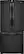 Front. Whirlpool - 19.6 Cu. Ft. French Door Refrigerator - Black.